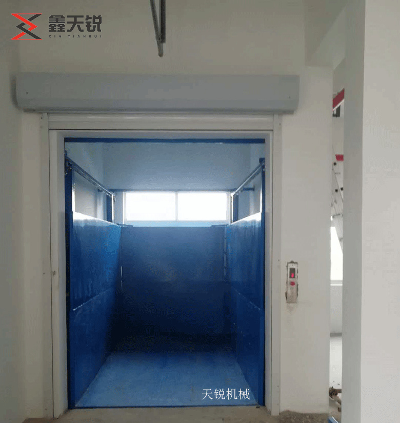 怒江上货专用导轨式升降货梯