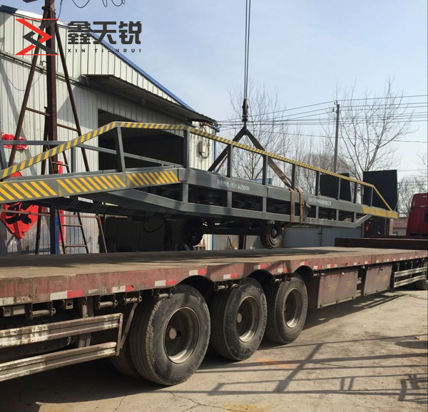 怒江移动式登车桥装车发货