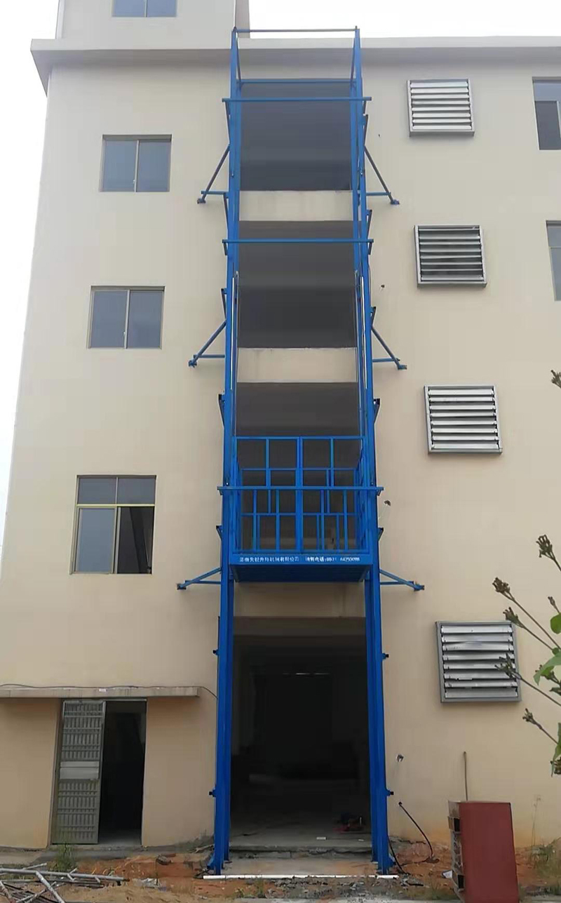 怒江室外导轨式升降平台